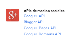 Google + API