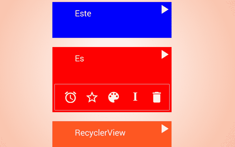 Lo nuevo del Material Design: Los RecyclerView