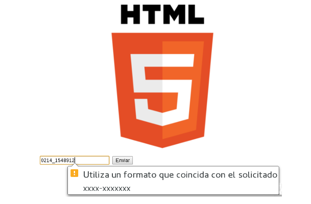 The pattern attribute to validate forms using Regular Expressions in HTML5