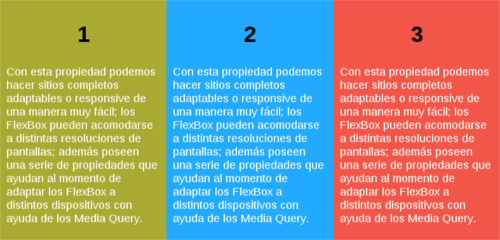 Dando los primeros pasos con FlexBox: La caja flexible con CSS3