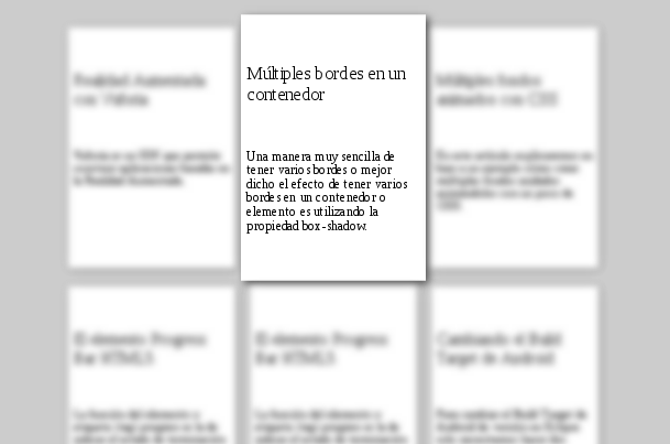 El filtro Blur (desenfoque) en CSS y alguno de sus posibles usos