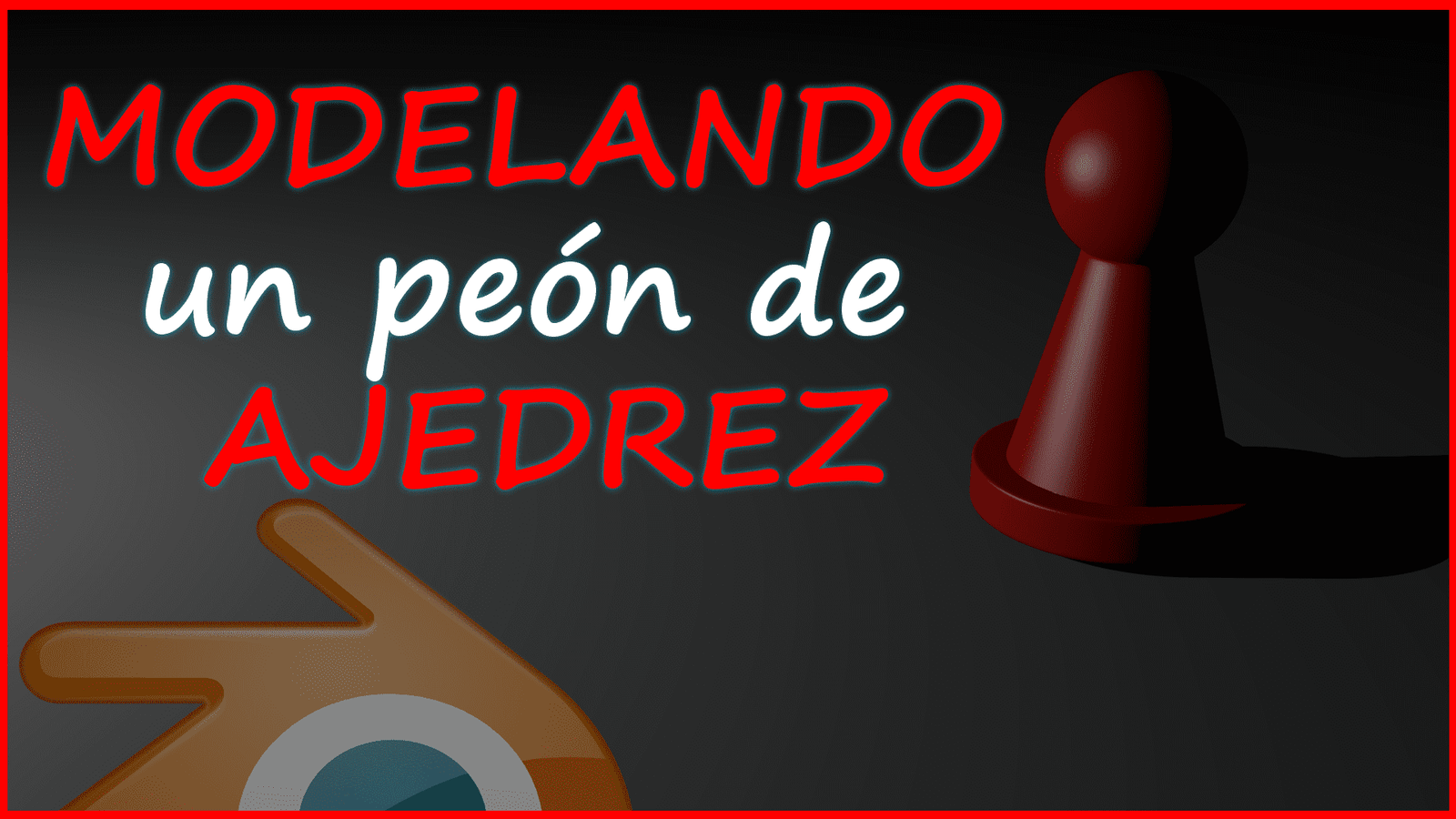 Cómo crear un peón de ajedrez en Blender