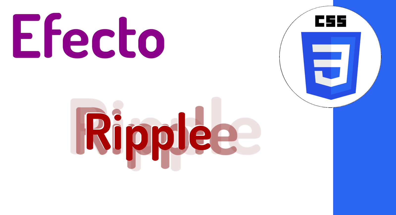 Efecto ripple en CSS