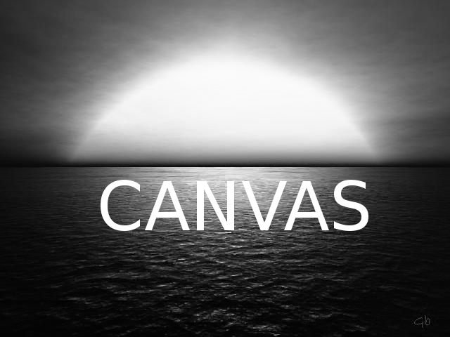 How to obtain black and white or grayscale images with only HTML5?