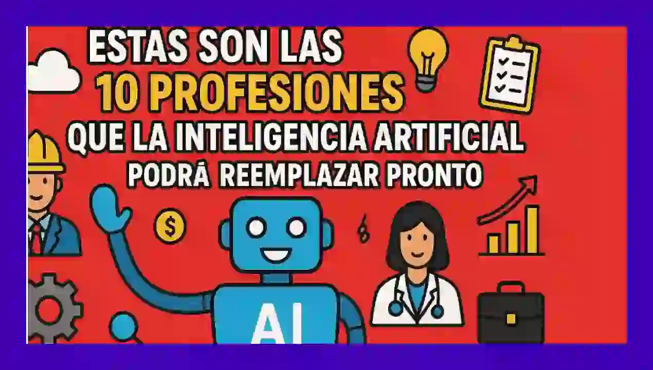 Las 10 profesiones que la inteligencia artificial podrá reemplazar