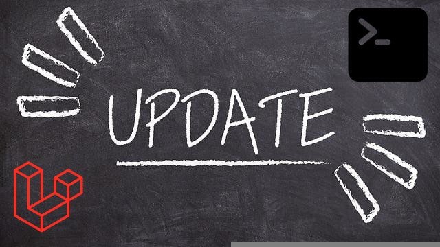 Actualización del instalador de Laravel