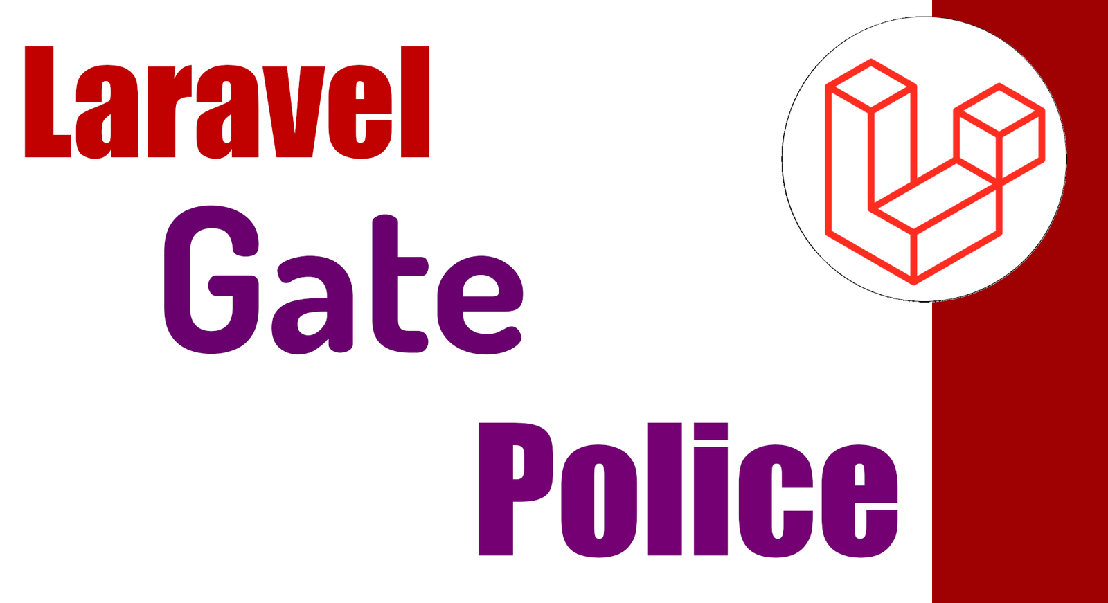 Authorization in Laravel Gate and Police