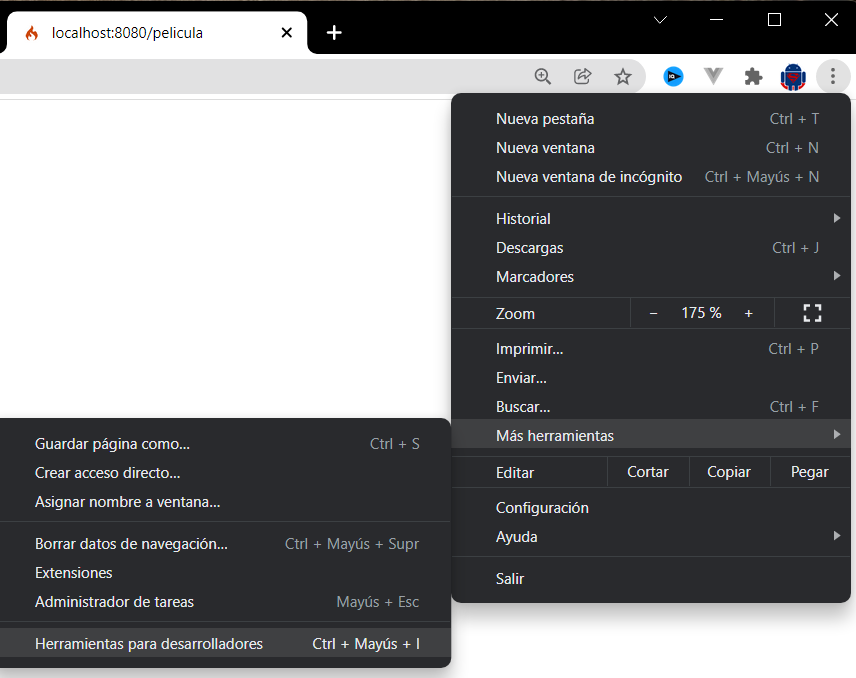 dev tools google chrome