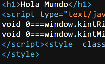 Code HTML hello world