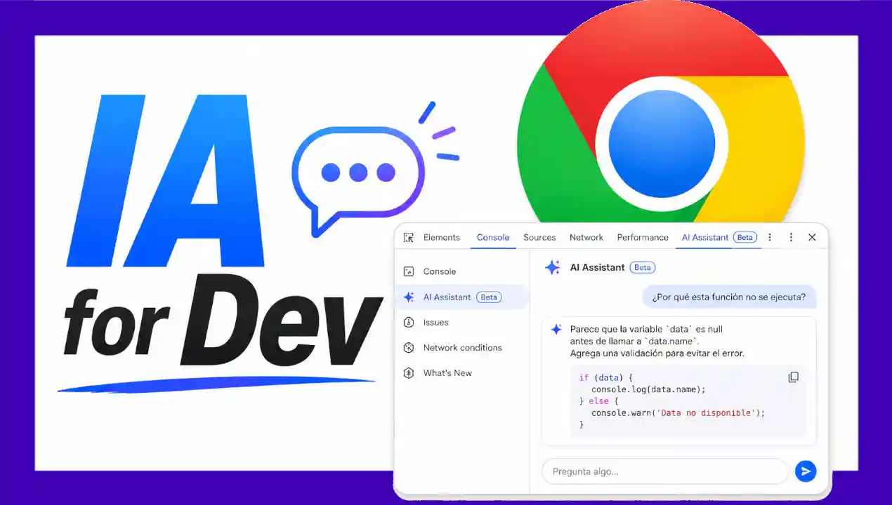 Google Chrome para desarrolladores: Debugging Web, Android e IA