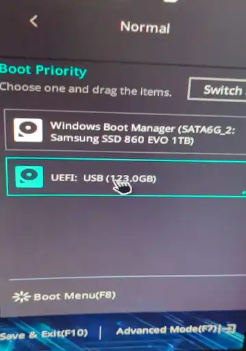 Bootear a windows