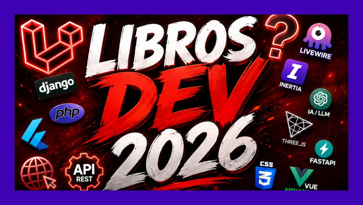 Libros Dev Actualizados 2026 - GRATIS