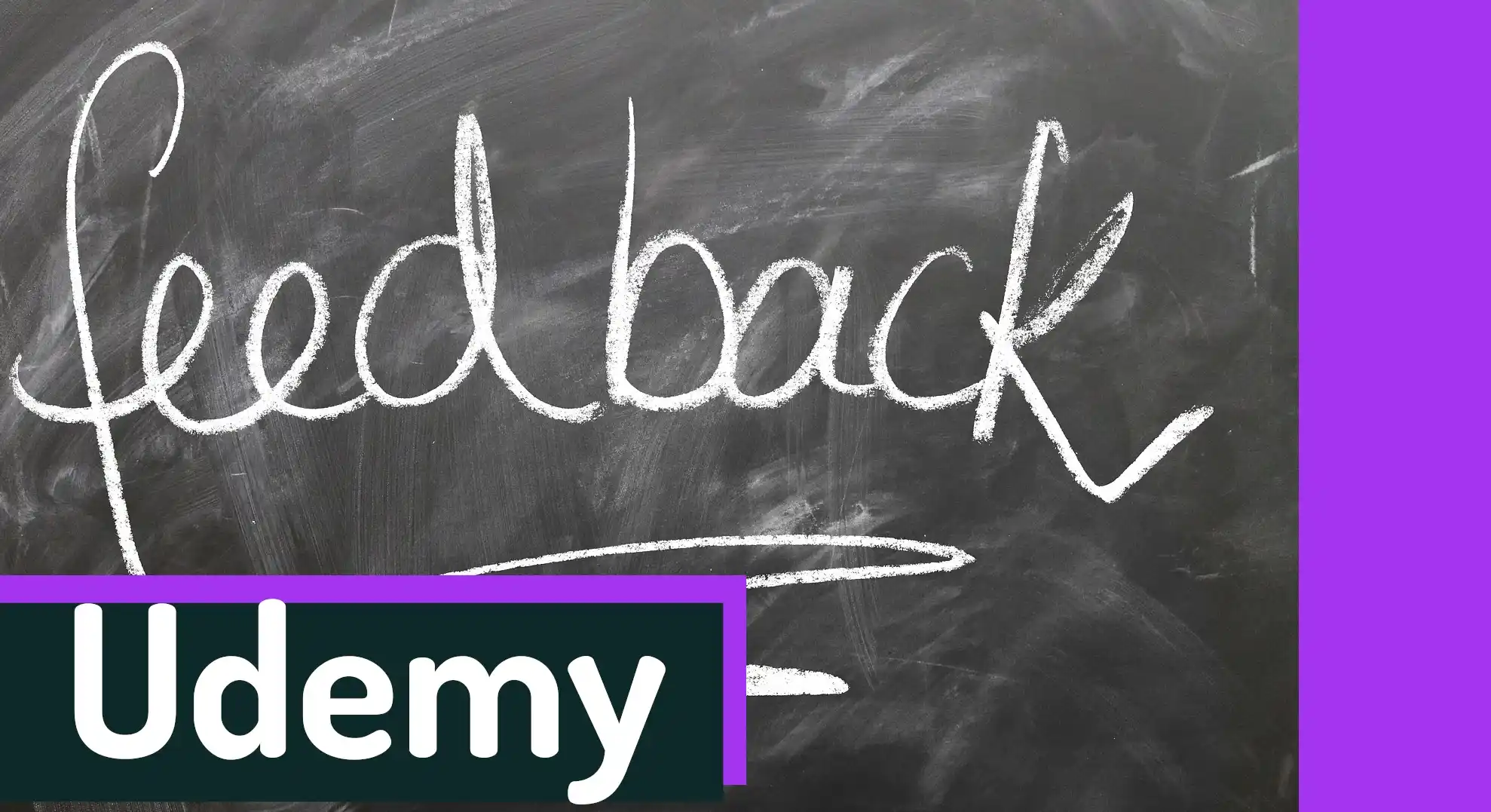 Udemy does NOT do Feedback