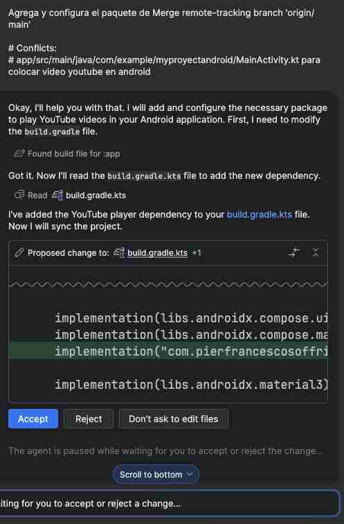 Add YouTube in Android Studio