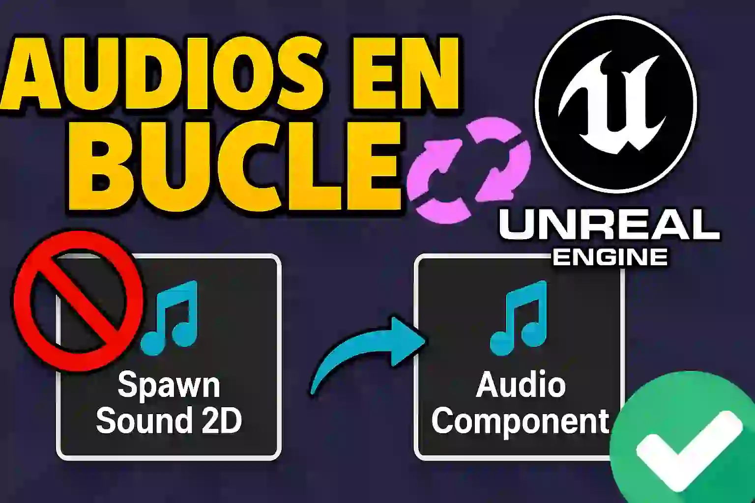 Audio Looping in Unreal Engine 5 and Pause/Play