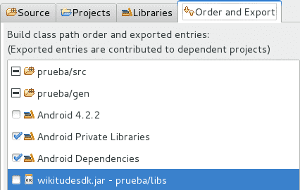 paso 9 importar Jar