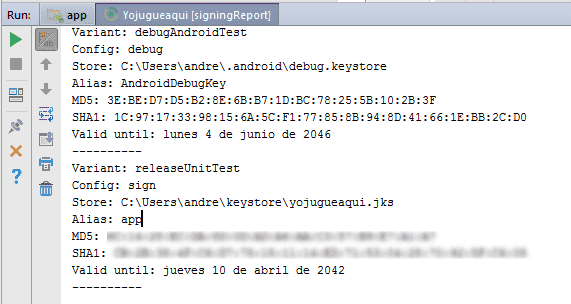 android studio sha1 android studio sha1