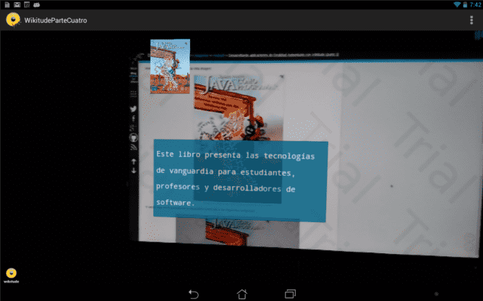capas de información con Realidad aumentada y Reconocimiento de Imágenes