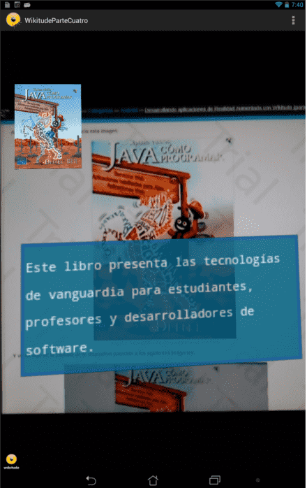 capas de información con Realidad aumentada y Reconocimiento de Imágenes