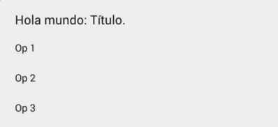Diálogos de selección simple en Android