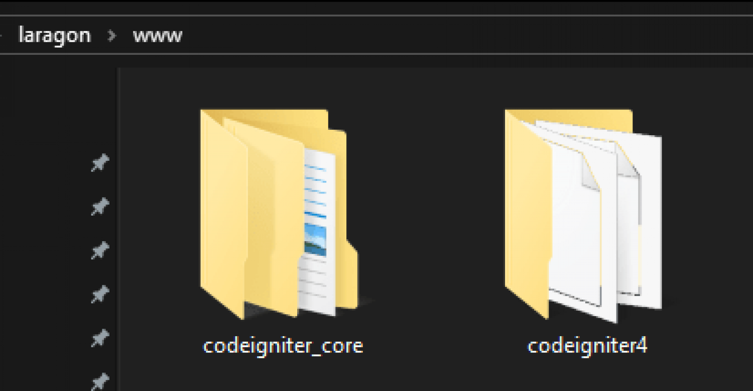 CodeIgniter 4 y Laragon