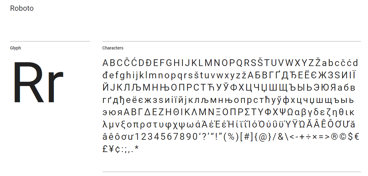 Fuente Spectral Roboto font Fuente Roboto Google font