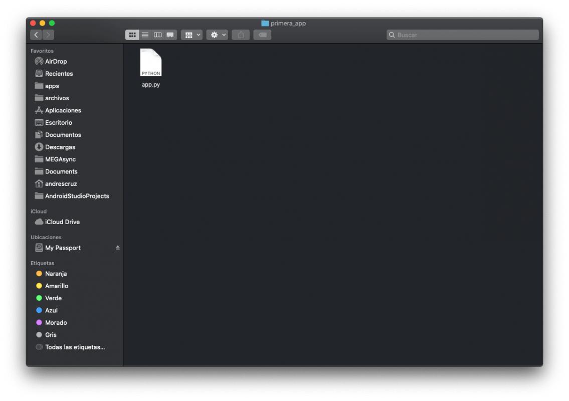 app.py primera app Flask