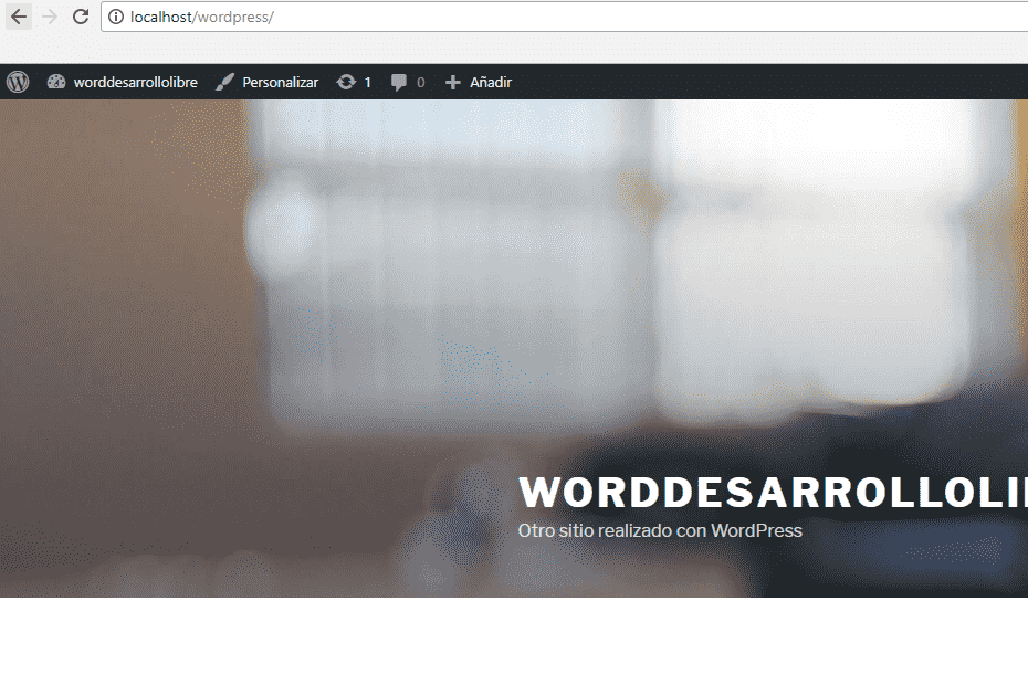 barra de herramientas de wordpress crear entradas